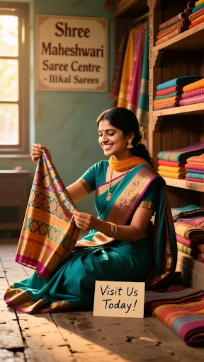 Wrap yourself in luxury with our Temple Chandrm Chikki Pure Silk and Handloom Saree from Shree Ma… post image
