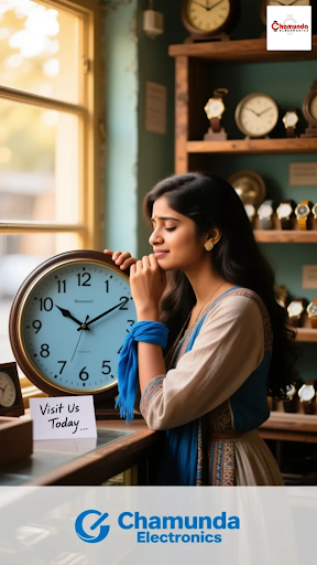 Find the perfect time with Chamunda Electronics' best-selling Wall Clock in Virar! This stylish a… post image