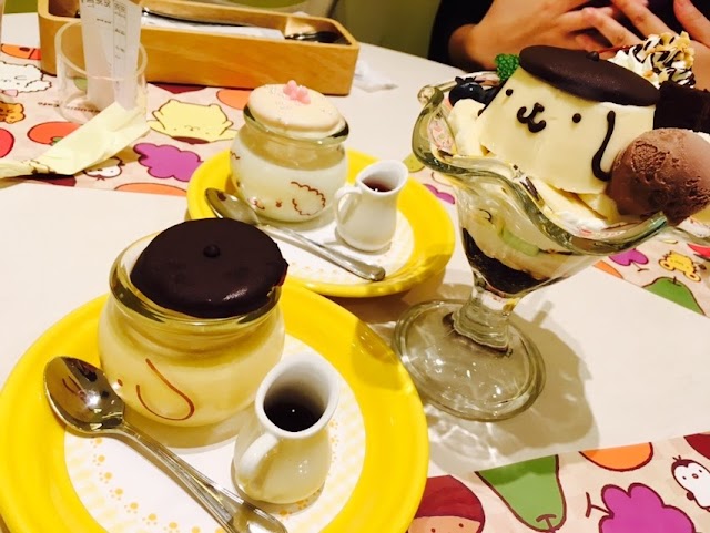 Pompompurin Cafe Harajuku