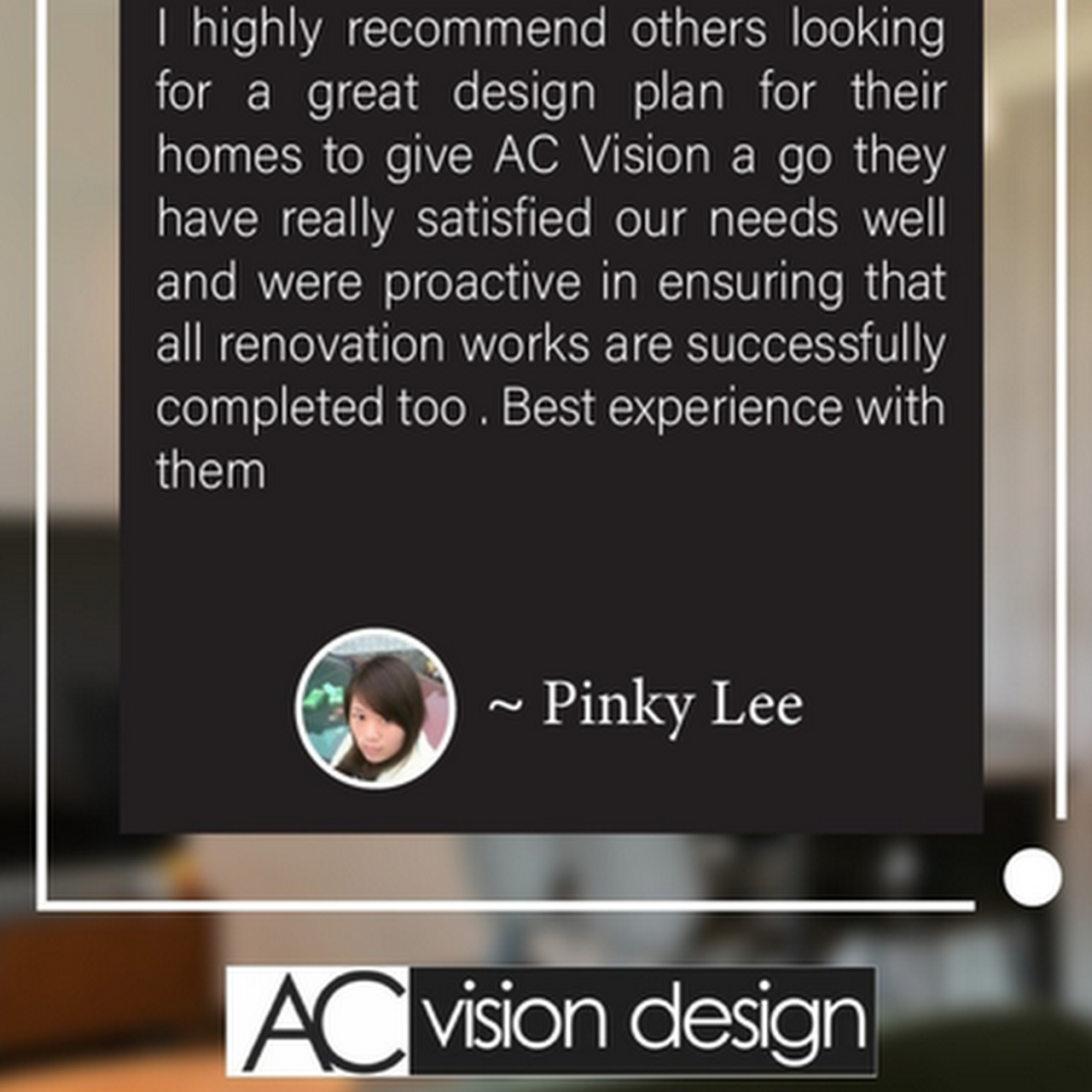 AC Vision Design Pte Ltd - Interior Designer