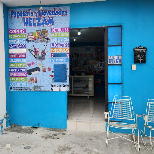 Papelería y novedades helzam