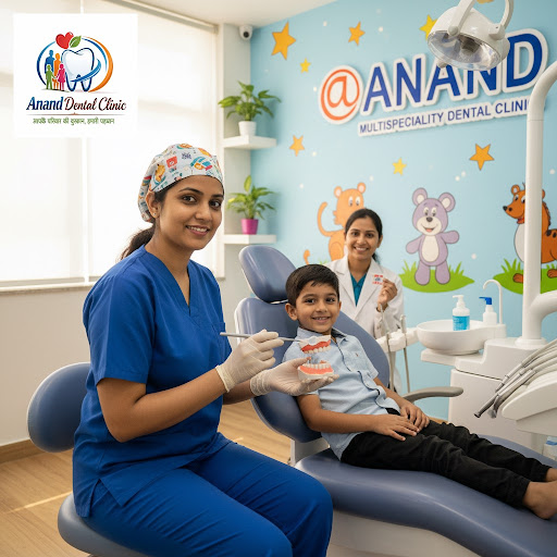 Healthy teeth in childhood build confidence for life. At ANAND MULTISPECIALITY DENTAL CLINIC in R…