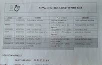 Menu le coq en pâte Page 5