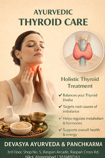 Devasya Ayurveda & Panchkarma, located at Raspan Cross Road, Nikol, Ahmedabad, provides comprehen… post image