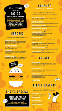 Grater Grilled Cheese by null