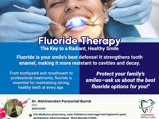 Fluoride therapy strengthens tooth enamel, prevents cavities, and reverses early tooth decay. Ide… post image