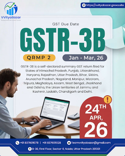 📢 GST DUE DATE ALERT | GSTR-3B (QRMP) post image