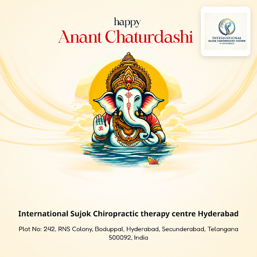 Celebrate Anant Chaturdashi with holistic healing at International Sujok Chiropractic therapy cen… post image