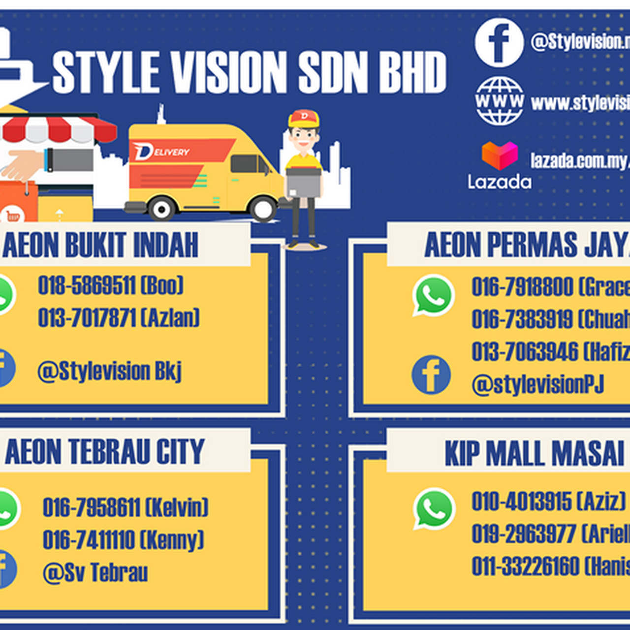 Style Vision Sdn Bhd Bukit Indah Computer Shop In Taman Bukit Indah