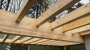 Photo n°7 de CARON Charpente, Maison Ossature Bois à Goncelin (Constructeur de maisons en bois)