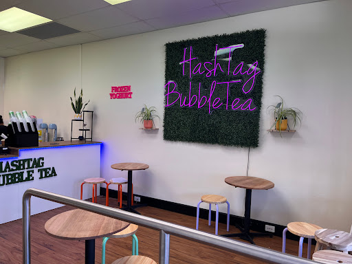 Hashtag Bubble Tea Logo