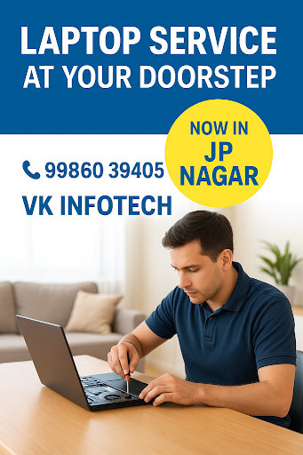 Doorstep laptop service in JP nagar post image