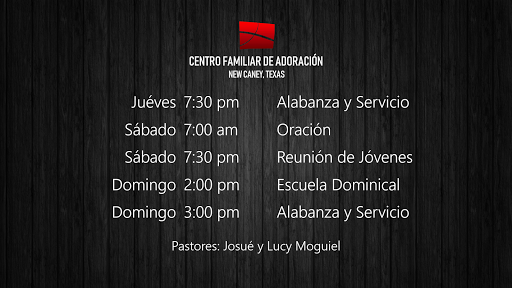 Iglesia New Caney Centro Familiar de Adoración
