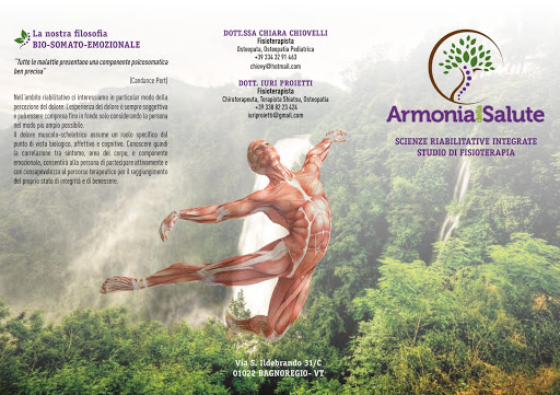 "Armonia della Salute" Studio di Fisioterapia e Osteopatia - Scienze Riabilitative Integrate di Iuri Proietti e Chiara Chiovelli - Thumbnail
