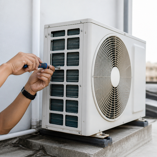 Is your AC suddenly making noise or not cooling enough? Regular AC service in Kharghar can save y… post image