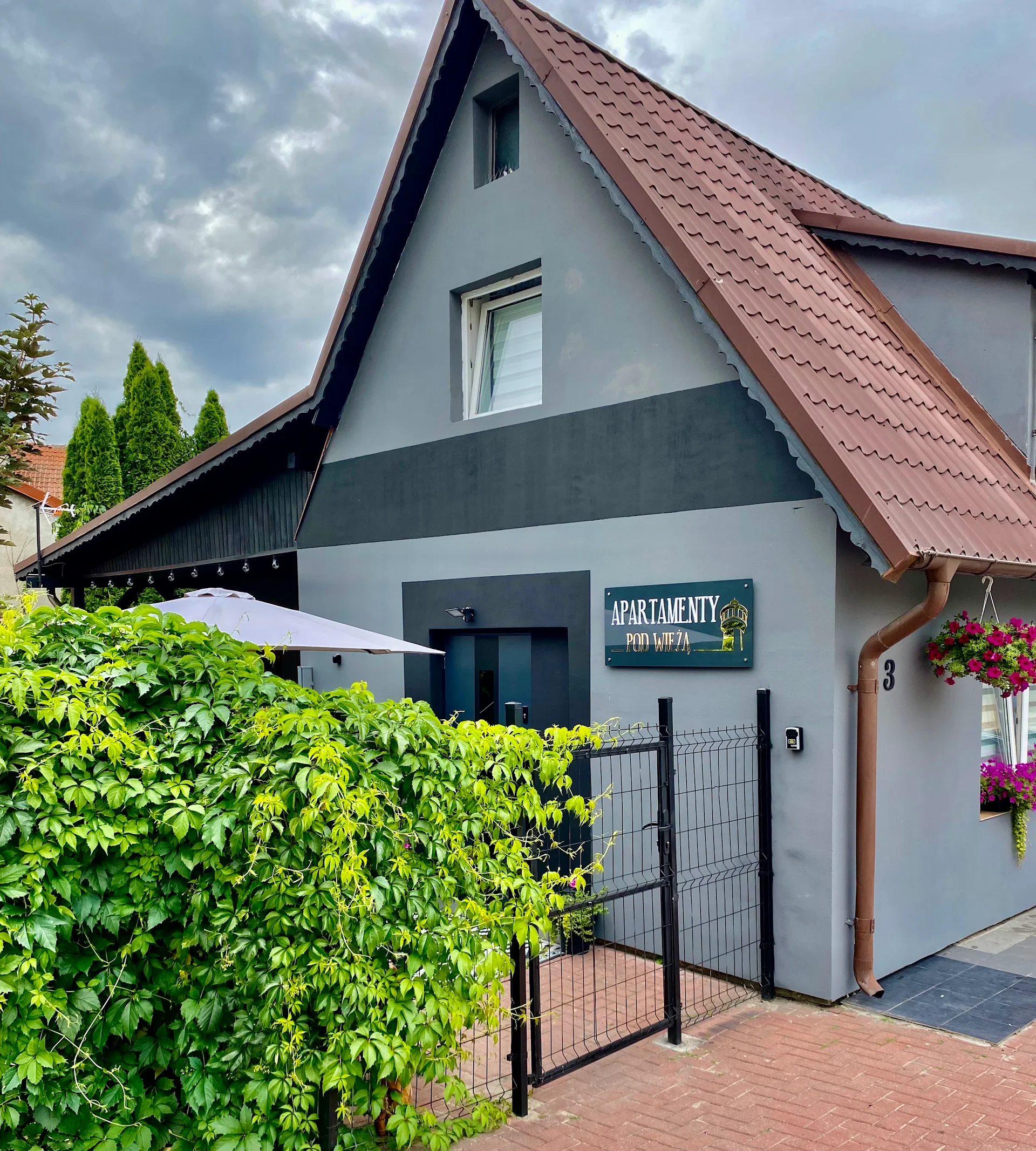 Apartamenty pod wieżą Olsztynek, Przytulny apartament z tarasem