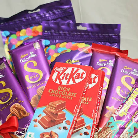 Cadbury and Kitkat Chocolate post image
