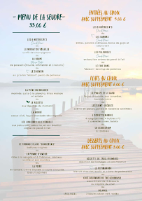 Menu Au bout de la Grève - Chez Roberte Page 6