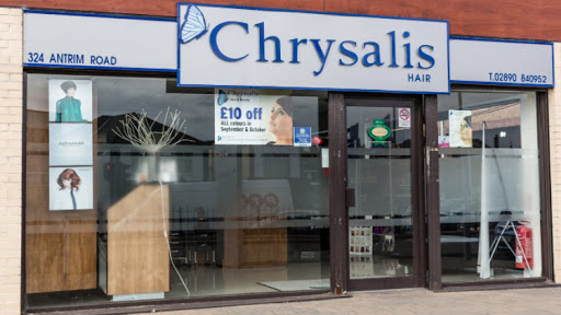 Chrysalis Hair Logo