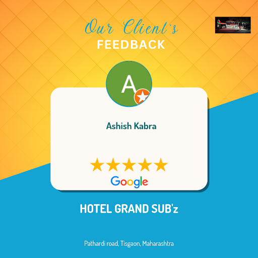 Ashish raves about his exceptional experience at Hotel Grand Sub'z in Tisgaon! He loved the warm… post image