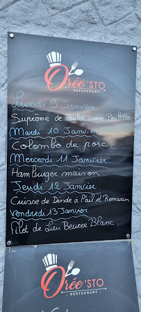 Menu Restaurant Orée'Sto Page 13