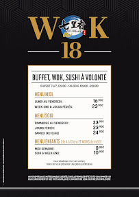 Menu Wok 18 St Doulchard Buffet asiatique Et Grillade à volonté Page 3