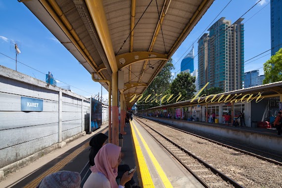 Stasiun Karet, Author: nizar kauzar