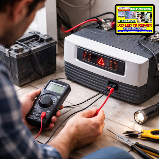 Is your inverter suddenly making strange sounds, not giving proper backup, or showing error light… post image