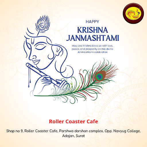 Celebrate Janmashtami at Roller Coaster Cafe with our refreshing Milk Shakes, perfect to enjoy al… post image