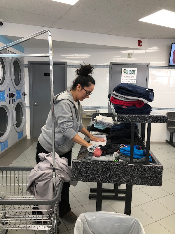 Self-service laundry at The Laundromat, Norwalk, CT