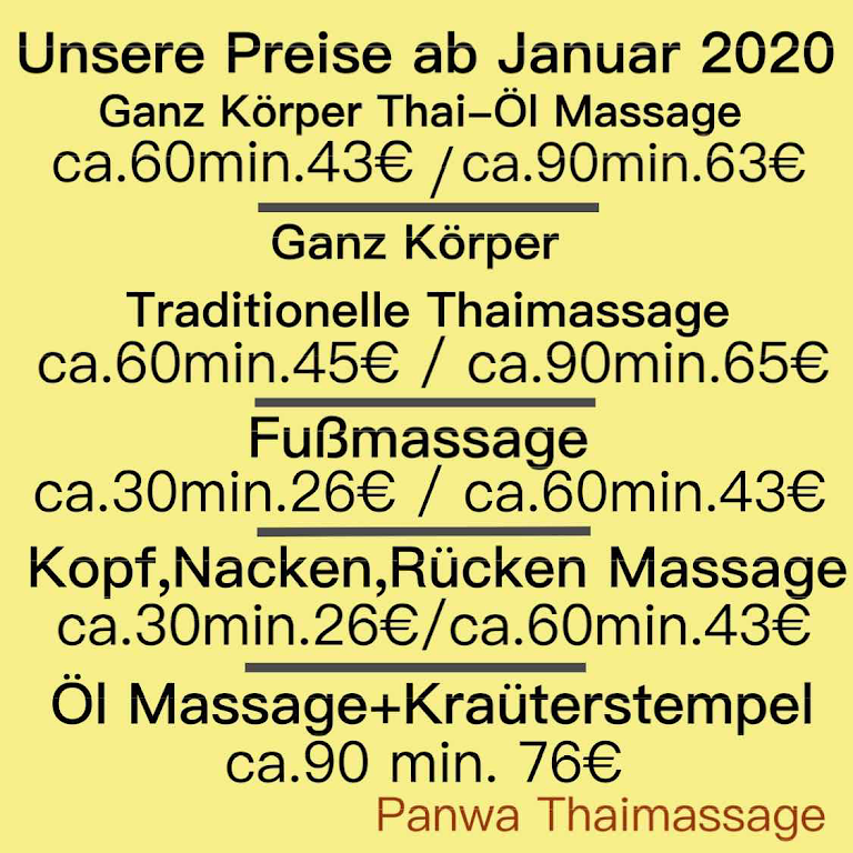 Thai massage in augsburg