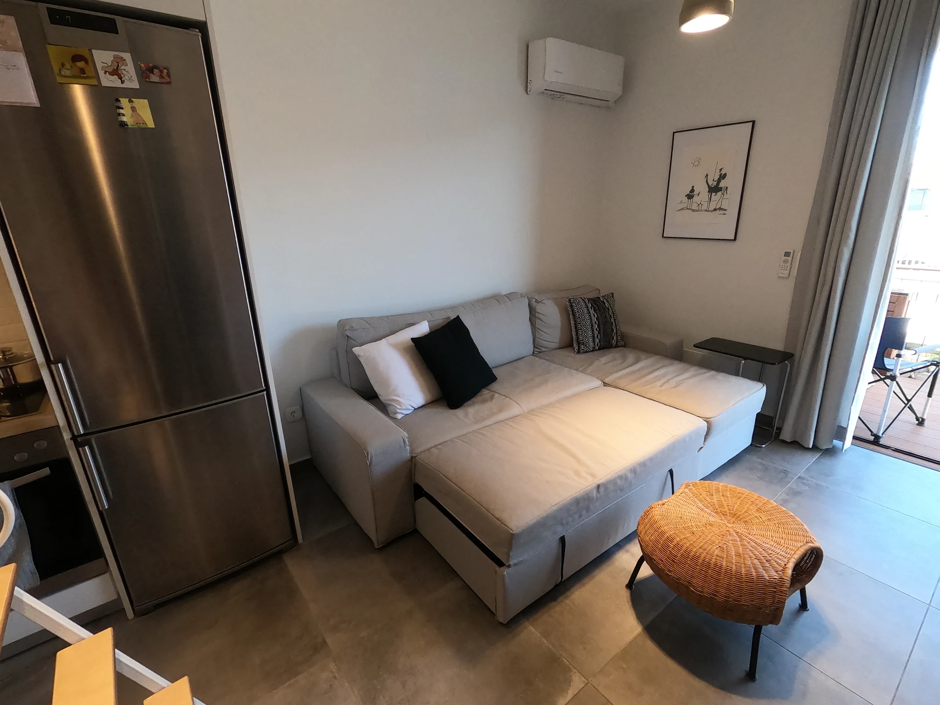 Cozy seafront apartment with beautiful view