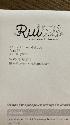 RuiFil Electricité - Thumbnail