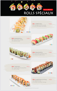 Menu Sushi Alésia Page 15