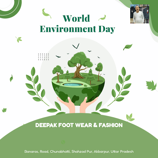 Celebrate Happy World Environment Day with a touch of style at Deepak Footwear & Fashion in Chuna…
