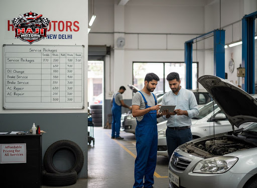 Worried about rising car servicing cost in the Paharganj area? At Haji Motors, Paharganj, New Del… post image