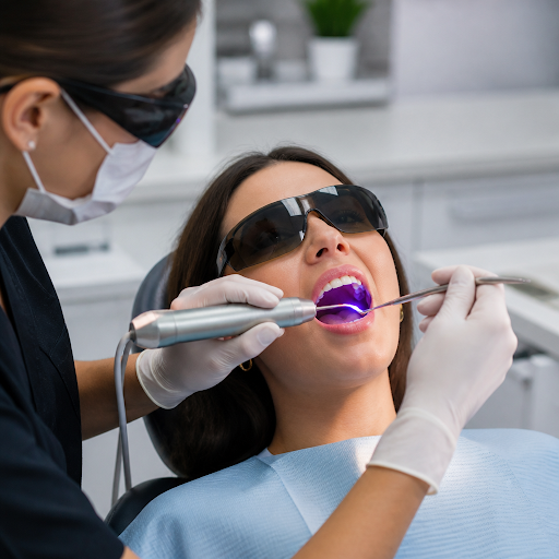 Laser dentistry at DR.BENAL'S DENTAL CLINIC makes dental treatment gentler, faster and more preci… post image