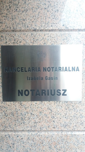 Gasin Izabela. Kancelaria notarialna - Notariusz