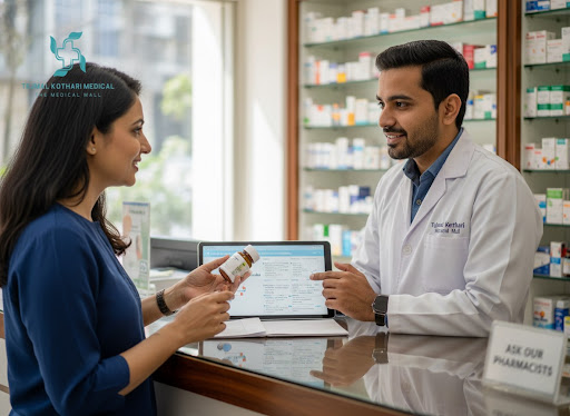 Got a doubt about your prescription or children’s medicine? At Tejmal Kothari Medical Mall in Bel… post image