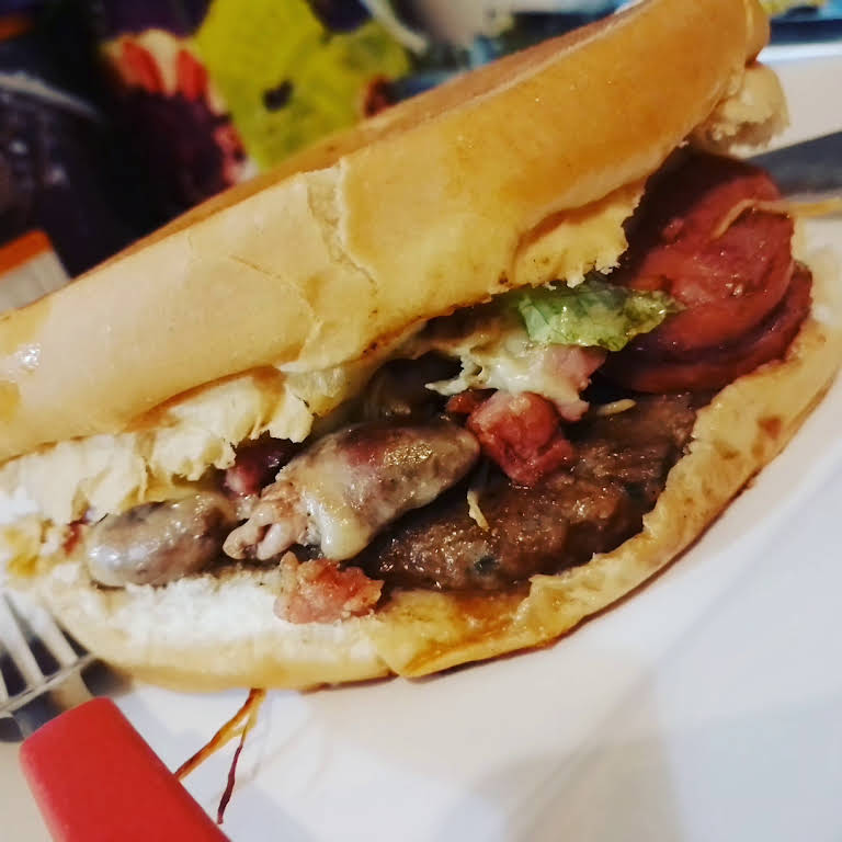 Mini Xis De File Acebolado: Papa Burguêr. Xis ,picadão, Porções