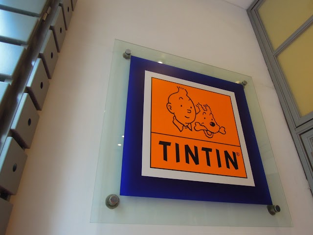 Tintin Comic Mural