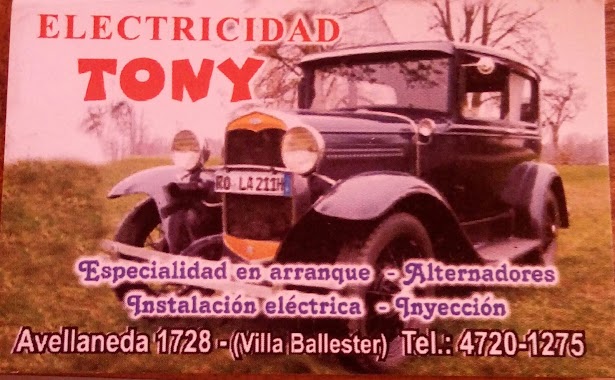 Electricidad TONY, Author: Nicolás Taschetti