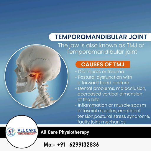 TMJ (Temporomandibular Joint) Pain Physiotherapy Care | All Care Physiotherapy, Kailashpuri