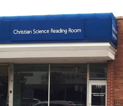 Christian Science Reading Room, temporarily closed for Winter Break, Open by appointment only