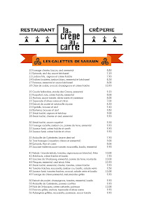 Menu La Crêpe au Carré Page 9