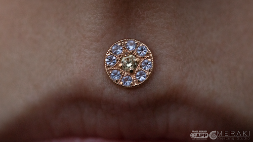 Meraki piercing studio Logo