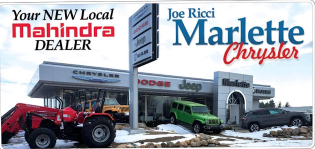Joe Ricci Mahindra 3755 S Van Dyke Rd, Marlette, MI 48453