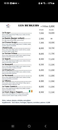 Menu Au point gourmand Page 7