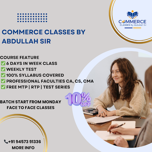 Enroll Now Commerce Classes by Abdullah Sir  post image