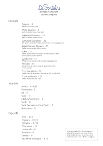Menu La Fontaine Page 5